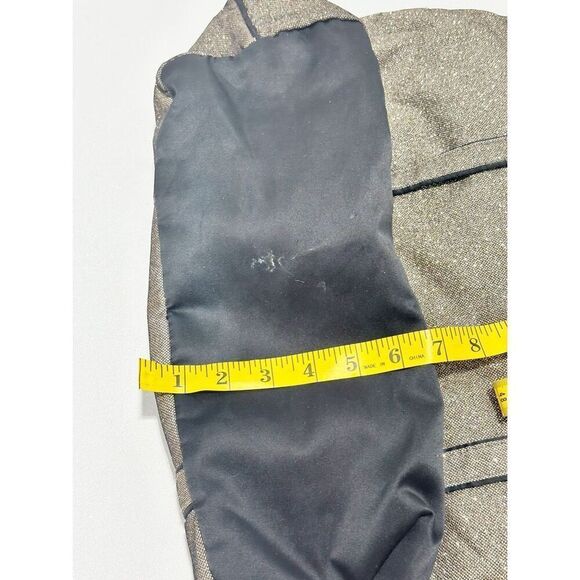 Victoria's Secret Women's Weekender‎ Metallic Glitter Tote Bag Gold Black - Picture 13 of 14